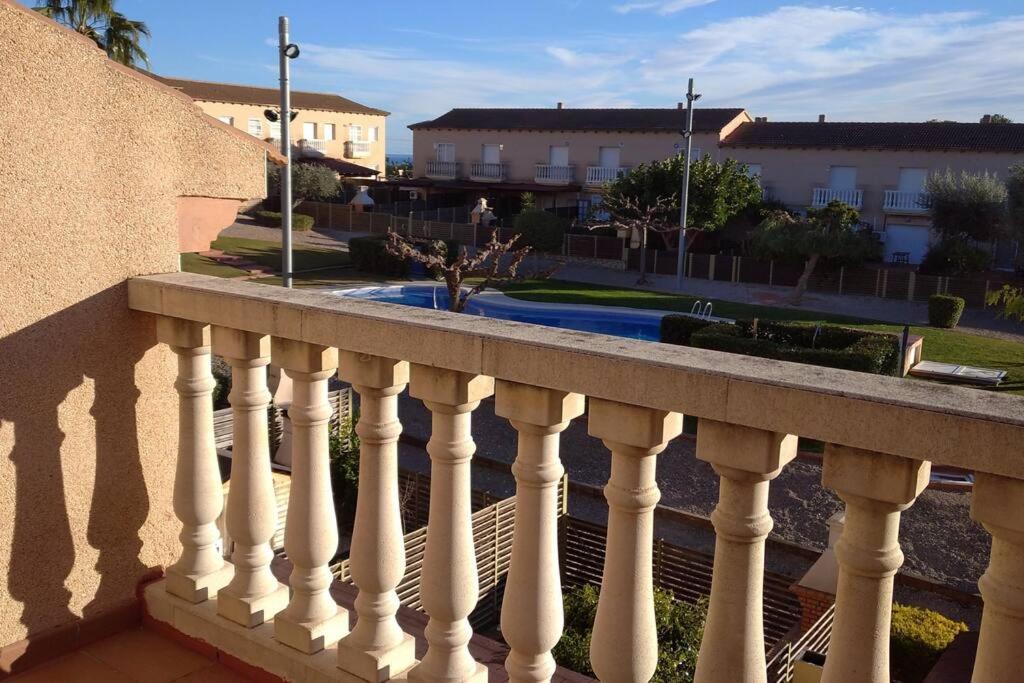 Pobla de Montornés Fantastica Casa Con Piscina Y Playa ,Torredembarra-Tarragonaヴィラ エクステリア 写真
