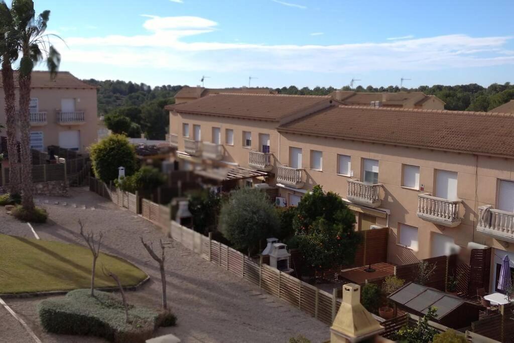 Pobla de Montornés Fantastica Casa Con Piscina Y Playa ,Torredembarra-Tarragonaヴィラ エクステリア 写真