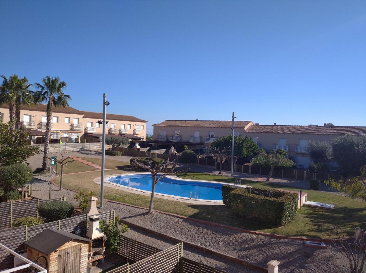 Pobla de Montornés Fantastica Casa Con Piscina Y Playa ,Torredembarra-Tarragonaヴィラ エクステリア 写真