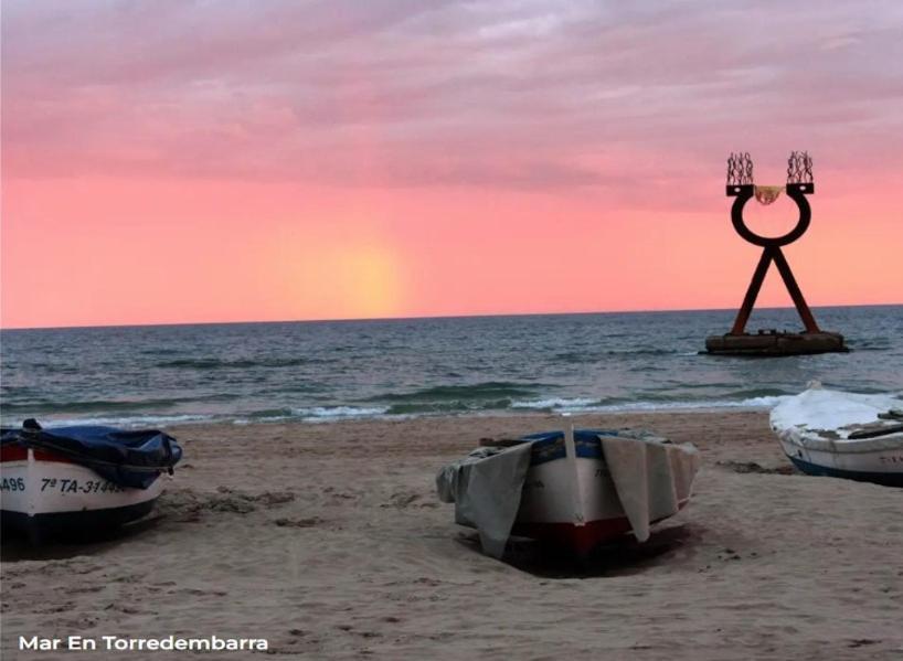 Pobla de Montornés Fantastica Casa Con Piscina Y Playa ,Torredembarra-Tarragonaヴィラ エクステリア 写真