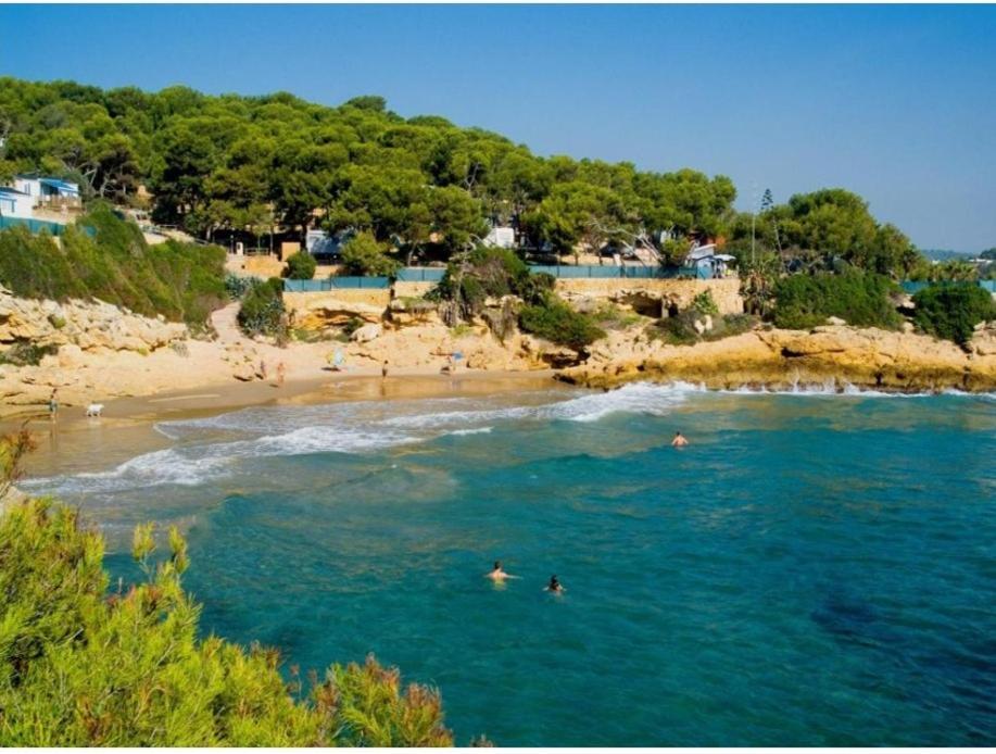 Pobla de Montornés Fantastica Casa Con Piscina Y Playa ,Torredembarra-Tarragonaヴィラ エクステリア 写真