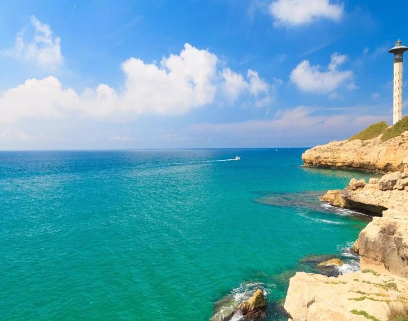 Pobla de Montornés Fantastica Casa Con Piscina Y Playa ,Torredembarra-Tarragonaヴィラ エクステリア 写真